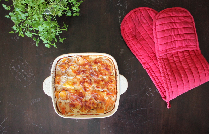 butternut au gratin